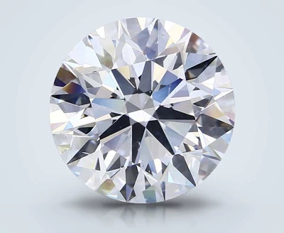 7.11ct D SI1 Rare Carat Ideal Cut Round Diamond