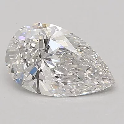 0.93ct E VS2 Rare Carat Ideal Cut Pear Lab Grown Diamond