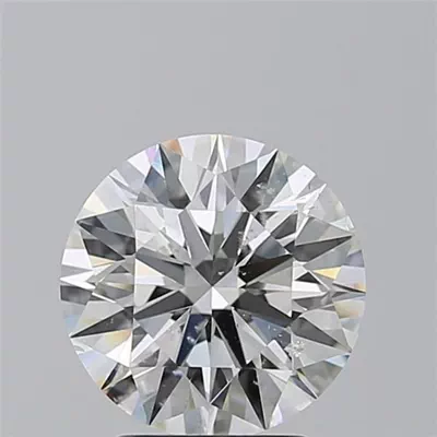 2.60ct G SI2 Rare Carat Ideal Cut Round Diamond