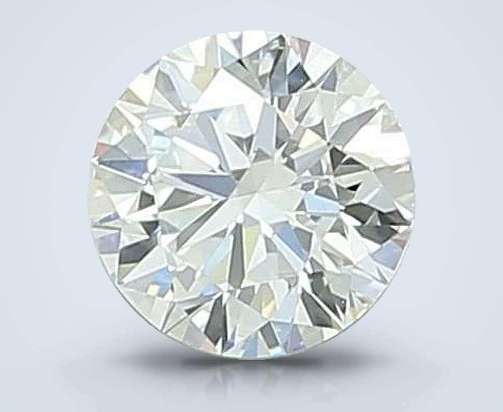 0.57ct F VVS2 Rare Carat Ideal Cut Round Diamond