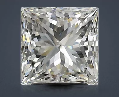 2.51ct I SI2 Rare Carat Ideal Cut Princess Diamond