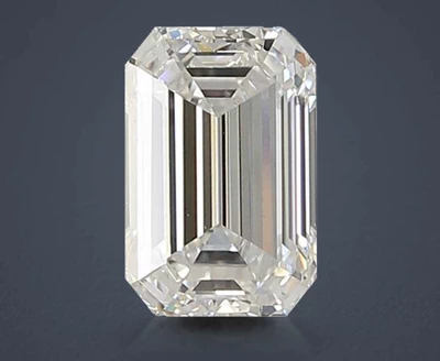 1.49ct D VS1 Rare Carat Ideal Cut Emerald Lab Grown Diamond