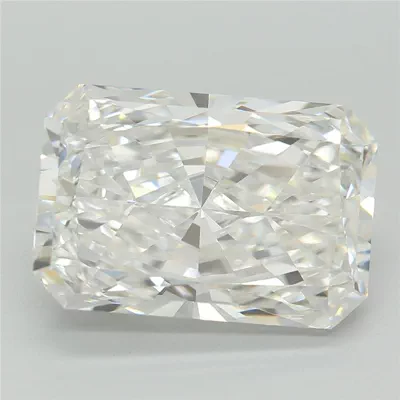 4.26ct E VVS2 Rare Carat Ideal Cut Radiant Lab Grown Diamond