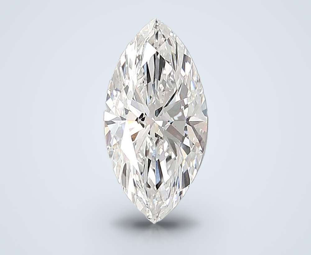 2.57ct E VS1 Rare Carat Ideal Cut Marquise Lab Grown Diamond