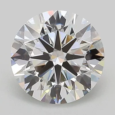 2.04ct D VS1 Rare Carat Ideal Cut Round Lab Grown Diamond