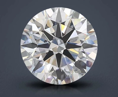 5.02ct D VVS2 Rare Carat Ideal Cut Round Lab Grown Diamond