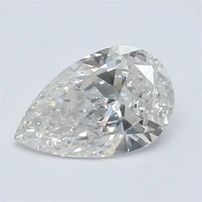 0.77ct F VS2 Very Good Cut Pear Lab Grown Diamond