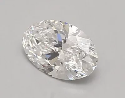 0.88ct D VVS2 Rare Carat Ideal Cut Oval Lab Grown Diamond