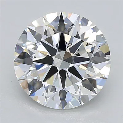 2.50ct D VS2 Rare Carat Ideal Cut Round Lab Grown Diamond