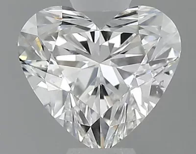 0.41ct F SI1 Rare Carat Ideal Cut Heart Diamond