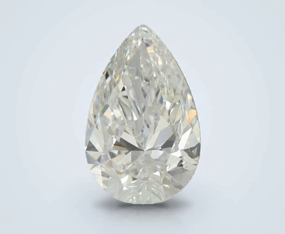 8.05ct E VVS2 Rare Carat Ideal Cut Pear Lab Grown Diamond