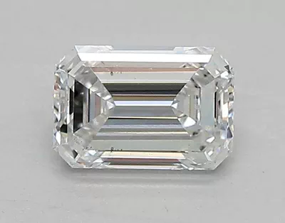 0.67ct D VS2 Rare Carat Ideal Cut Emerald Lab Grown Diamond