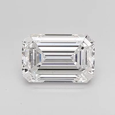 1.43ct E VS2 Excellent Cut Emerald Lab Grown Diamond