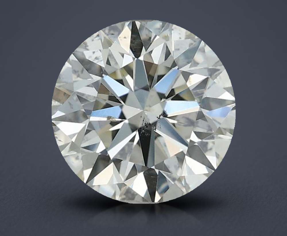 0.51ct J SI1 Rare Carat Ideal Cut Round Diamond