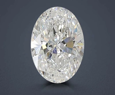 1.07ct E VVS2 Rare Carat Ideal Cut Oval Lab Grown Diamond