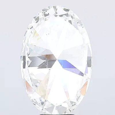 11.02ct F VS2 Rare Carat Ideal Cut Oval Lab Grown Diamond