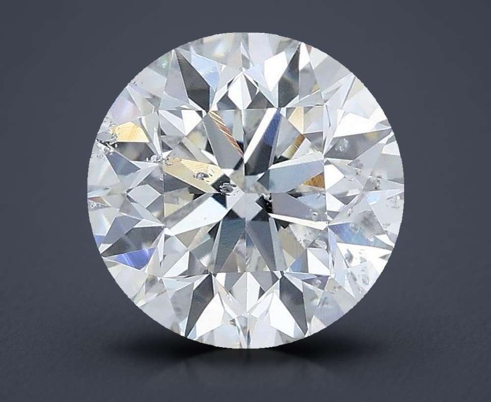 1.89ct F SI2 Very Good Cut Round Lab Grown Diamond