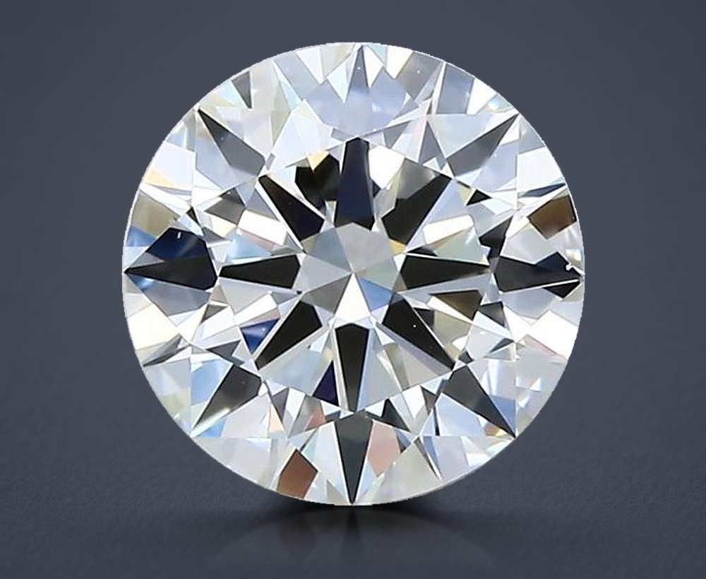 1.70ct I VVS2 Rare Carat Ideal Cut Round Diamond