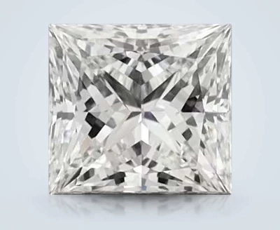 1.07ct E VVS2 Rare Carat Ideal Cut Princess Lab Grown Diamond