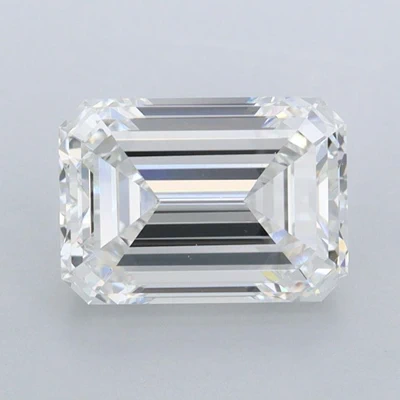 2.01ct E VS1 Rare Carat Ideal Cut Emerald Lab Grown Diamond