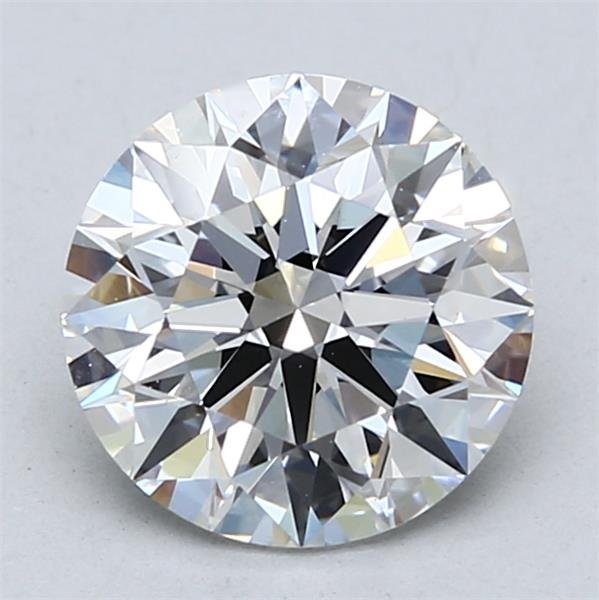 2.04ct D VVS2 Rare Carat Ideal Cut Round Lab Grown Diamond