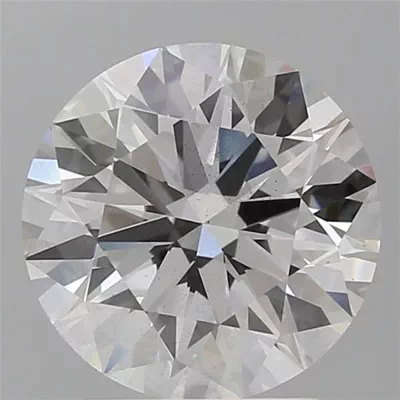 2.73ct F SI1 Rare Carat Ideal Cut Round Lab Grown Diamond
