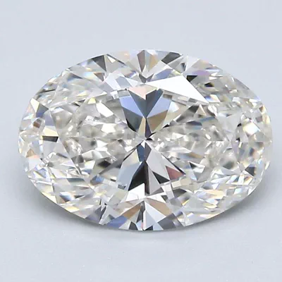 2.21ct H IF Rare Carat Ideal Cut Oval Diamond