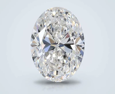 2.21ct H IF Rare Carat Ideal Cut Oval Diamond