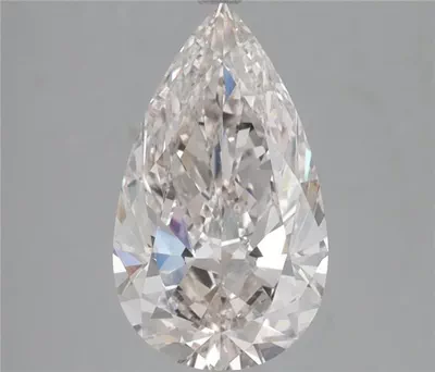 3.05ct K VS2 Rare Carat Ideal Cut Pear Diamond