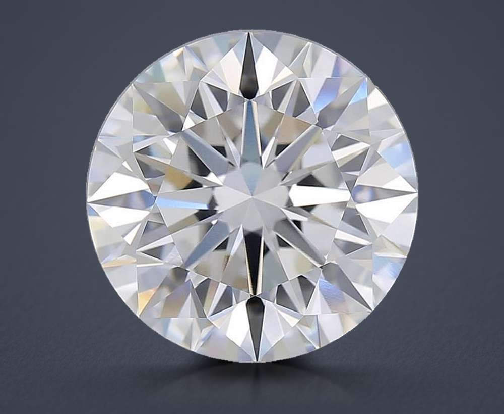 8.09ct D VVS1 Rare Carat Ideal Cut Round Diamond