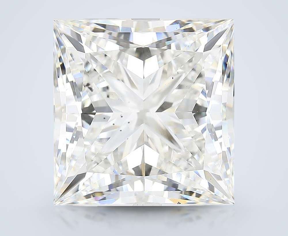 14.72ct F VS2 Rare Carat Ideal Cut Princess Lab Grown Diamond