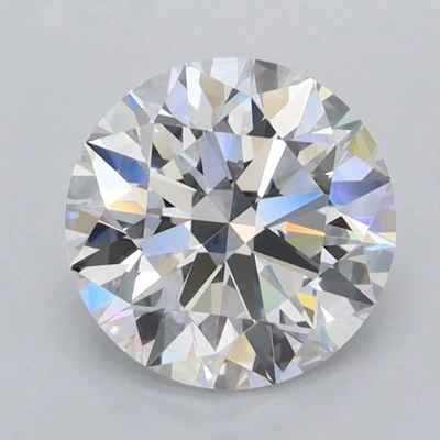 1.93ct D FL Rare Carat Ideal Cut Round Lab Grown Diamond