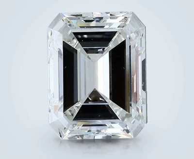 5.02ct H VS2 Very Good Cut Emerald Diamond