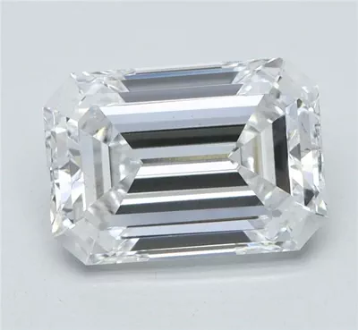 2.12ct D VS1 Rare Carat Ideal Cut Emerald Lab Grown Diamond