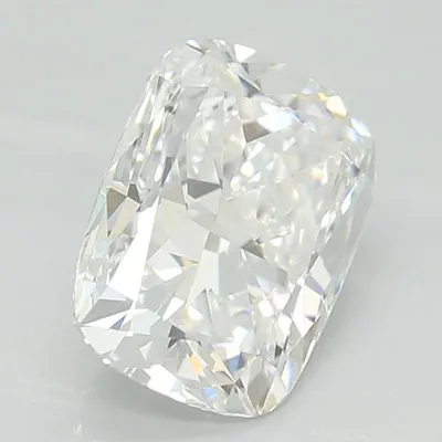 1.08ct D VVS2 Very Good Cut Cushion Lab Grown Diamond