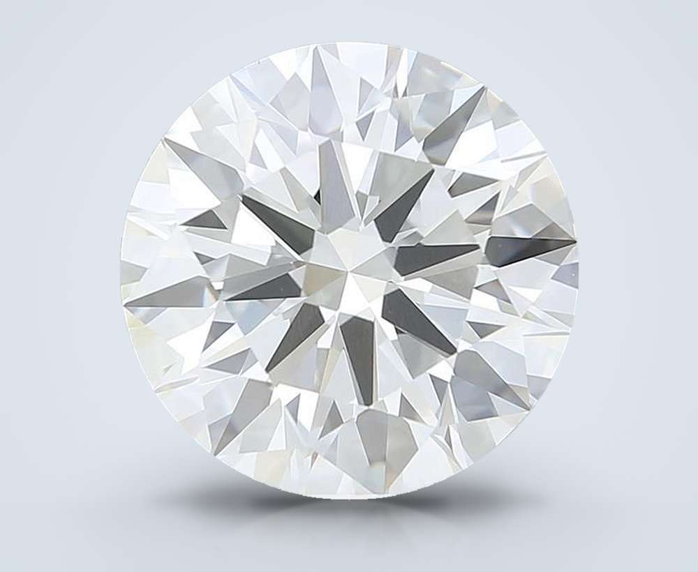 9.12ct F VS1 Rare Carat Ideal Cut Round Lab Grown Diamond