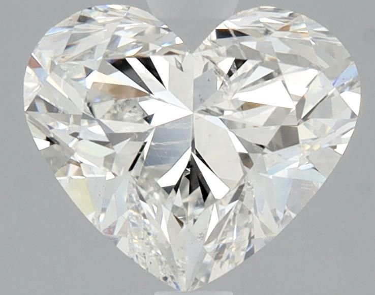 2.03ct H SI2 Rare Carat Ideal Cut Heart Diamond