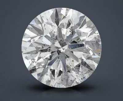 1.71ct F SI2 Rare Carat Ideal Cut Round Diamond