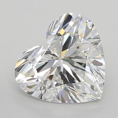 5.09ct E VS1 Rare Carat Ideal Cut Heart Lab Grown Diamond