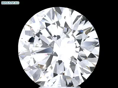 7.53ct H IF Rare Carat Ideal Cut Round Diamond