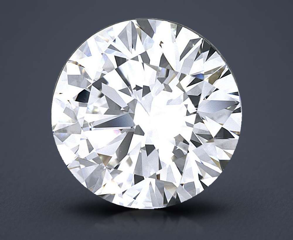 7.53ct H IF Rare Carat Ideal Cut Round Diamond