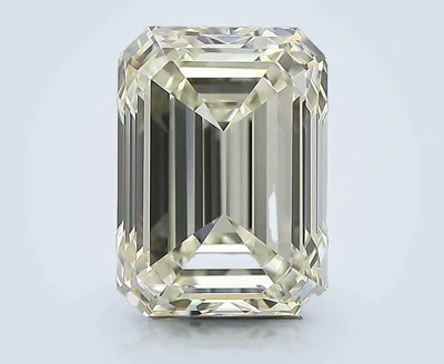 3.51ct K VS1 Rare Carat Ideal Cut Emerald Diamond