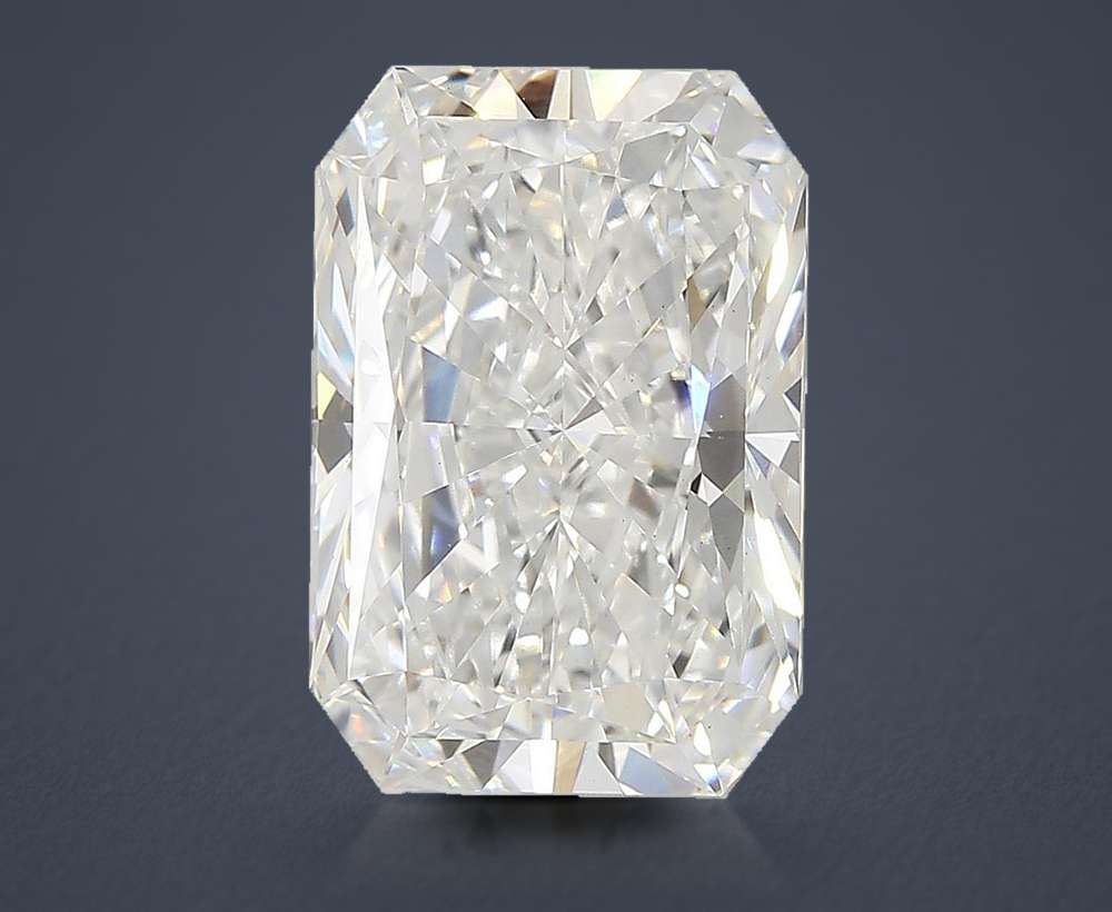 5.81ct E VS1 Rare Carat Ideal Cut Radiant Lab Grown Diamond