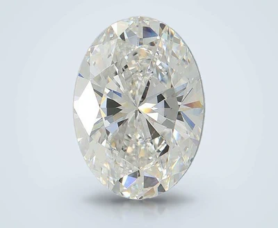 5.06ct E VVS2 Rare Carat Ideal Cut Oval Lab Grown Diamond