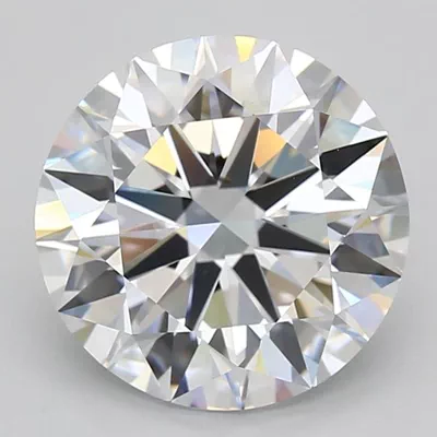 4.05ct E IF Rare Carat Ideal Cut Round Lab Grown Diamond