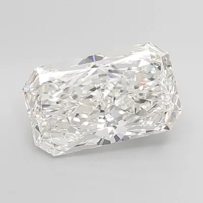 5.57ct G VVS2 Rare Carat Ideal Cut Radiant Lab Grown Diamond