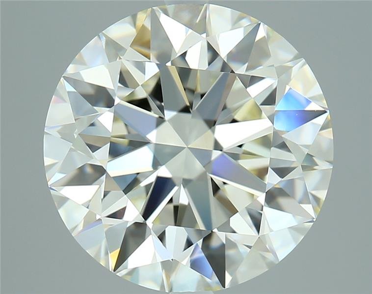 4.25ct J VVS1 Ideal Cut Round Diamond