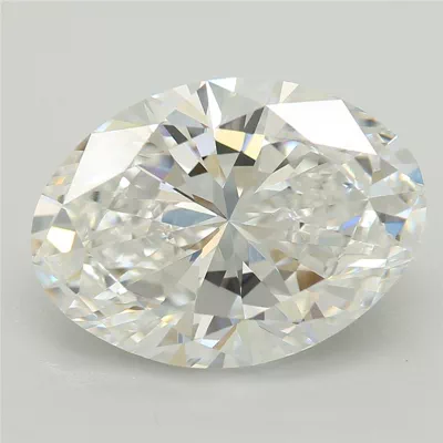 4.02ct E VVS2 Very Good Cut Oval Lab Grown Diamond