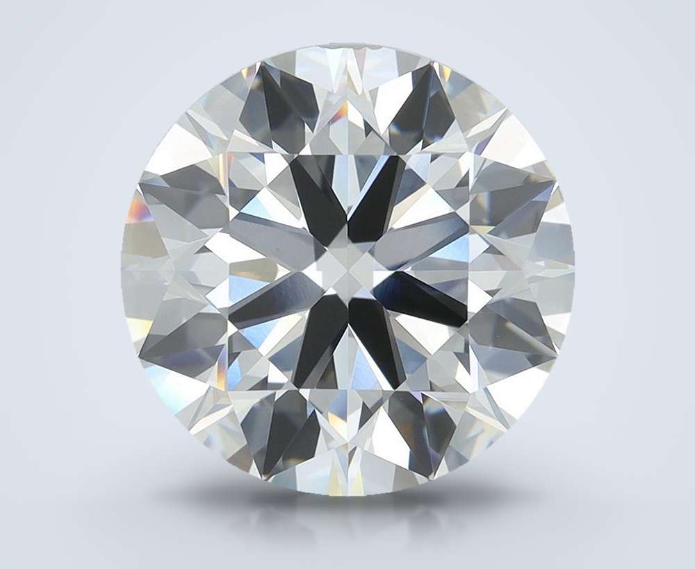 7.03ct E VVS1 Rare Carat Ideal Cut Round Lab Grown Diamond