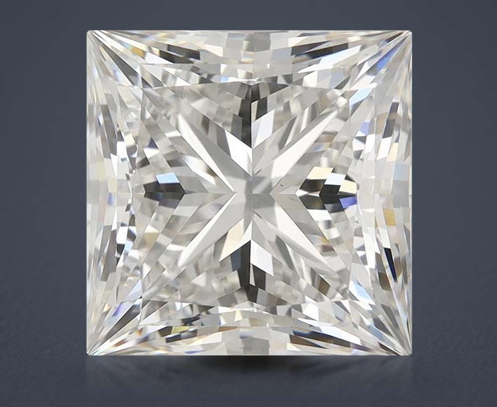 7.03ct G VS1 Rare Carat Ideal Cut Princess Lab Grown Diamond